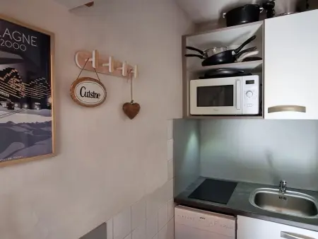Studio cosy avec accès direct pistes, vue piste, animaux admis - Photo 4