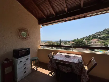 Studio mezzanine avec piscine, parking - 4 pers - Cavalaire - Photo 1
