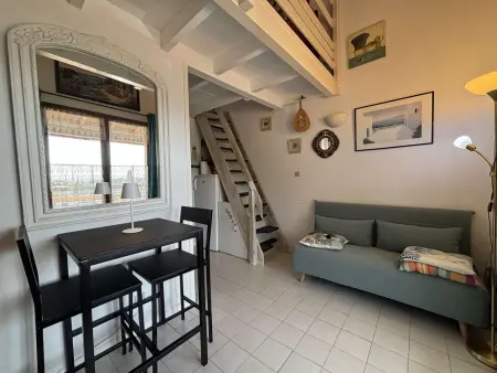 Studio mezzanine avec piscine, parking - 4 pers - Cavalaire - Photo 5