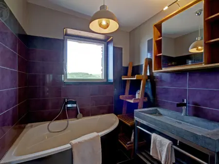 Spacieux gîte en campagne avec piscine et spa, Gite 10 personnes à Néronde - Photo 23