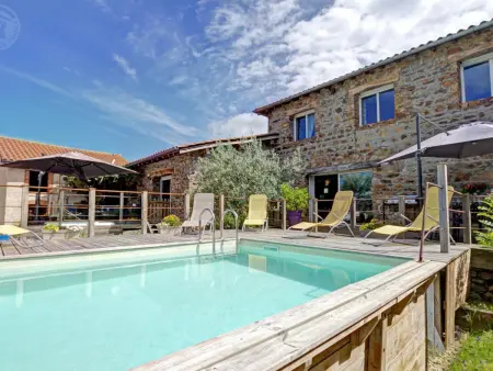Spacieux gîte en campagne avec piscine et spa, Gite 10 personnes à Néronde - Photo 30