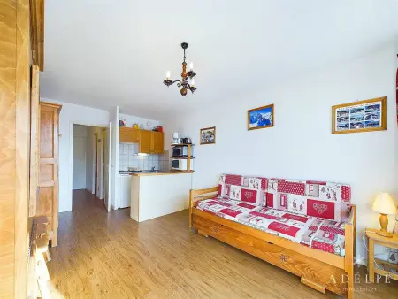 Studio montagne au centre, 4 pers, balcon, proche pistes - Photo 2