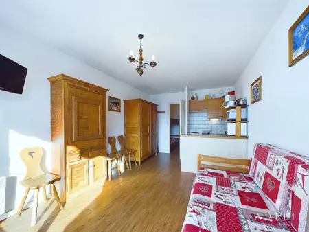 Studio montagne au centre, 4 pers, balcon, proche pistes - Photo 3