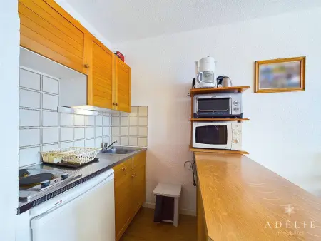 Studio montagne au centre, 4 pers, balcon, proche pistes - Photo 4