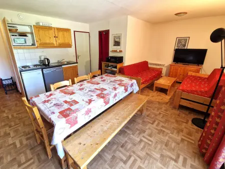 Spacieux appart 3 pièces + cabine, 10 pers, coeur de station, Valfréjus - Photo 1