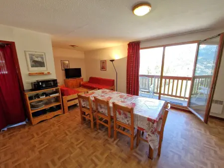Spacieux appart 3 pièces + cabine, 10 pers, coeur de station, Valfréjus - Photo 15