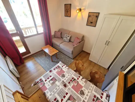 Studio cosy pour 4 au coeur de Valfréjus, Appartement 4 personnes à Valfréjus - Photo 1