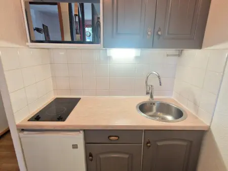 Studio cosy pour 4 au coeur de Valfréjus, Appartement 4 personnes à Valfréjus - Photo 3