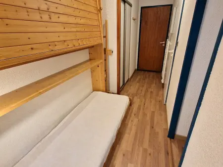 Studio 4 pers au coeur de Valfréjus avec balcon, cuisine équipée, casier à skis - Photo 8
