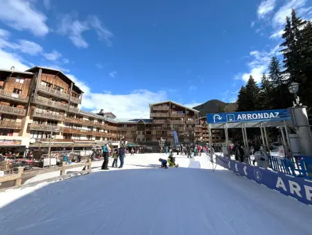 Studio 4 pers au coeur de Valfréjus avec balcon, cuisine équipée, casier à skis - Photo 15