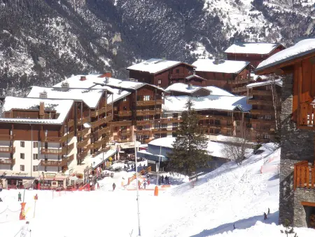Studio 4 pers au coeur de Valfréjus avec balcon, cuisine équipée, casier à skis - Photo 21