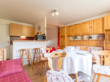 Studio spacieux au pied des pistes avec balcon, Appartement 5 personnes à Le Corbier - Photo 2