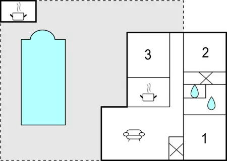 Maison 6 personnes à Belcodène - Photo 19