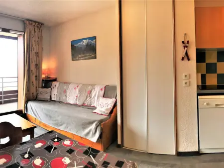 Appartement spacieux, proche des pistes, balcon, Appartement 4 personnes à Le Corbier - Photo 1