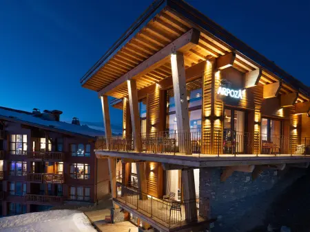 Chalet contemporain avec piscine privée, sauna et home cinéma à Arc 1800 - Photo 18