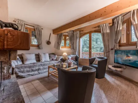 Duplex spacieux à Courchevel 1850 - 8 pers, pieds des pistes, cheminée, garage, Wifi inclus - Photo 4