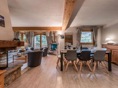 Duplex spacieux à Courchevel 1850 - 8 pers, pieds des pistes, cheminée, garage, Wifi inclus - Photo 7