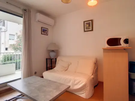F2 Cabine, Terrasse, Parking, Proximité Plage, Appartement 6 personnes à Mauguio - Photo 5