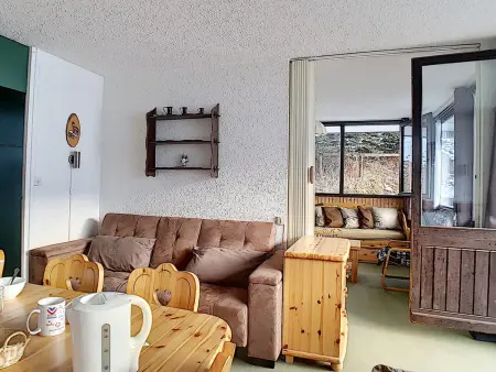 Appartement 3 pièces aux pieds des pistes, balcon, 8 pers - Photo 4