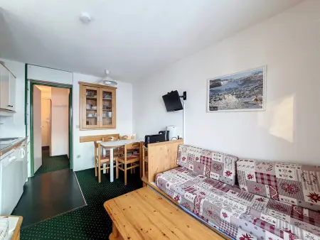Studio fonctionnel proche pistes avec balcon, Appartement 4 personnes à Les Menuires - Photo 1