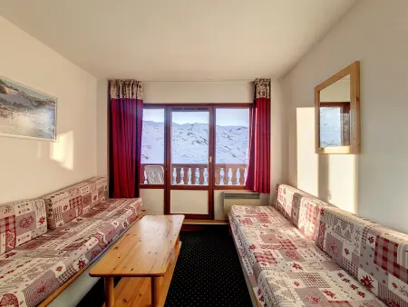 Studio fonctionnel proche pistes avec balcon, Appartement 4 personnes à Les Menuires - Photo 4