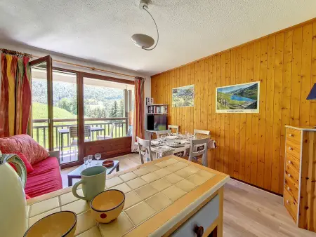 Appartement lumineux proche des pistes, balcon, 4 personnes - Photo 8