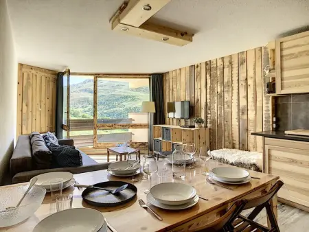 Appartement rénové au pied des pistes avec balcon pour 6 personnes - Photo 1