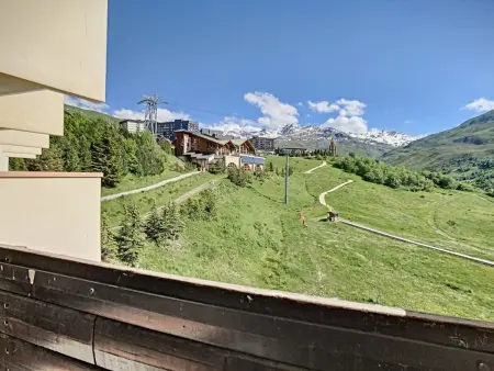 Appartement rénové au pied des pistes avec balcon pour 6 personnes - Photo 12