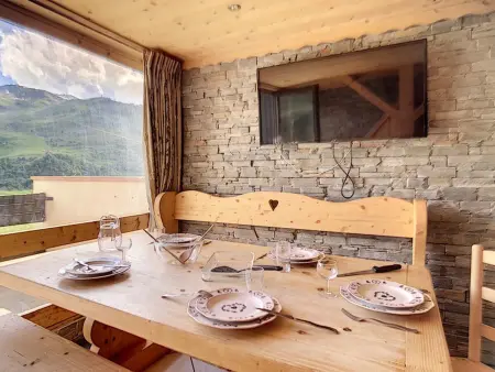 Duplex rénové aux Menuires, ski aux pieds, balcon - Photo 7