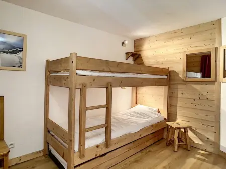 Duplex moderne, skis aux pieds, balcon sud, Appartement 5 personnes à Les Menuires - Photo 8
