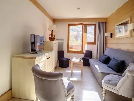 Appartement rénové pour 8 pers, au pied des pistes avec parking - Photo 1