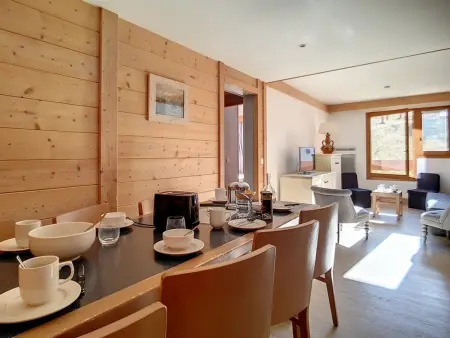 Appartement rénové pour 8 pers, au pied des pistes avec parking - Photo 5