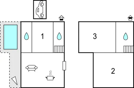 Maison 6 personnes à Villelongue de la Sal. - Photo 28