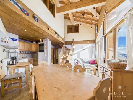 Chalet 4 pièces centre station, parking inclus, Appartement 8 personnes à Montvalezan La Rosière - Photo 1
