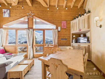 Chalet 4 pièces centre station, parking inclus, Appartement 8 personnes à Montvalezan La Rosière - Photo 4