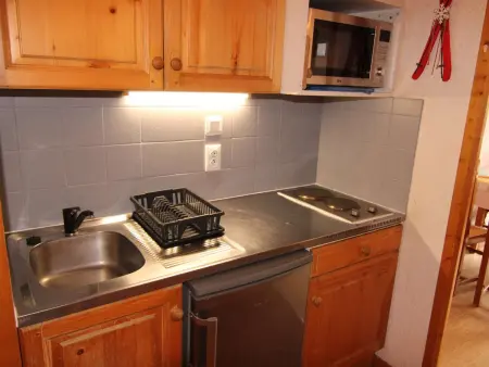 Appartement studio Les Saisies, central, 5 personnes - Photo 1