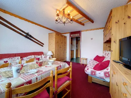 Studio lumineux au pied des pistes avec balcon, Appartement 2 personnes à Les Menuires - Photo 7