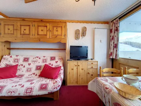 Studio lumineux au pied des pistes avec balcon, Appartement 2 personnes à Les Menuires - Photo 8