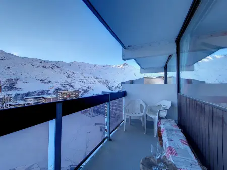 Studio lumineux au pied des pistes avec balcon, Appartement 2 personnes à Les Menuires - Photo 11