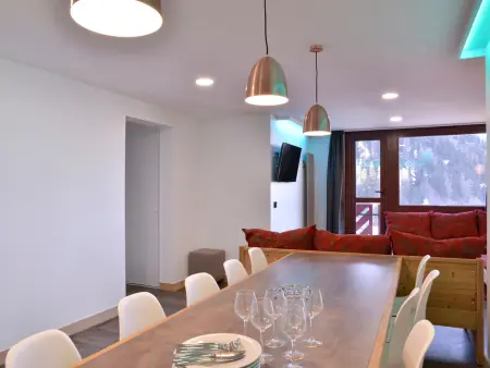 Appartement Rénové avec Balcon, Proche Pistes et Commodités, 11 Pers., La Plagne - Photo 5