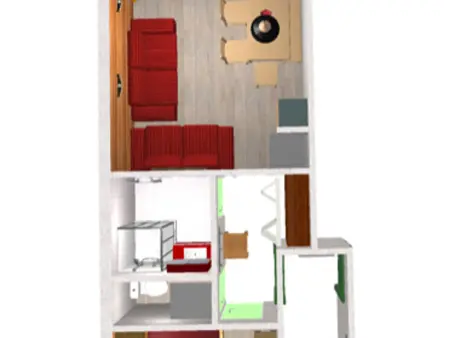 Appartement lumineux proche des pistes, 2 pièces, max 4/5 pers - Photo 8