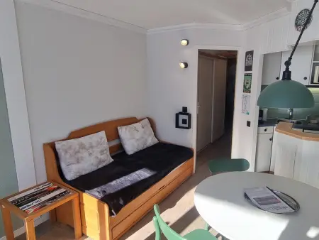 Studio charmant sud  Au pied des pistes  Balcon avec magnifique vue - Photo 1