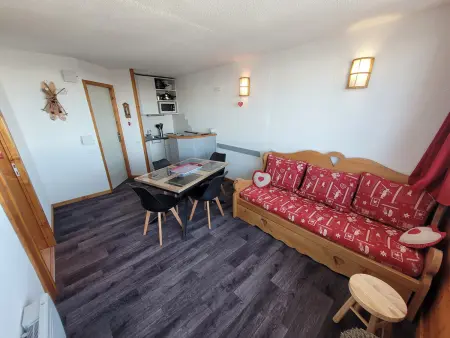 Studio confortable 4 pers, Pied de pistes, Vue Mont Blanc - Photo 2