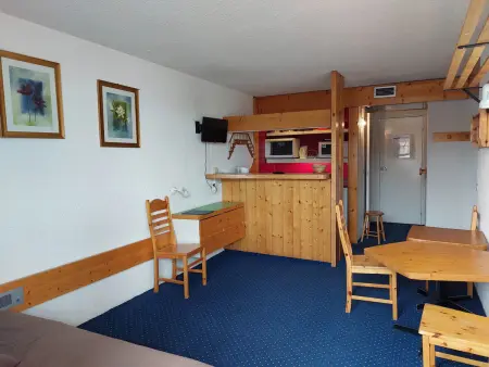 Appartement cosy 2 pièces pour 5 personnes, station Arc 1800, animaux admis - Photo 1
