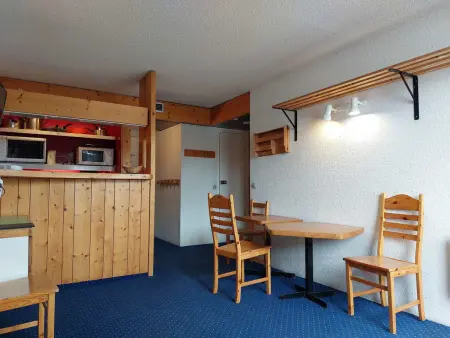 Appartement cosy 2 pièces pour 5 personnes, station Arc 1800, animaux admis - Photo 4