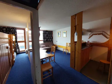 Appartement cosy 2 pièces pour 5 personnes, station Arc 1800, animaux admis - Photo 5