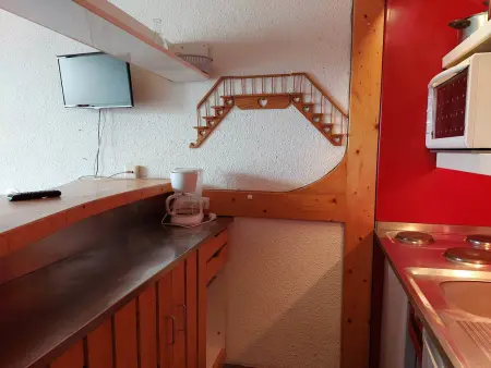 Appartement cosy 2 pièces pour 5 personnes, station Arc 1800, animaux admis - Photo 6