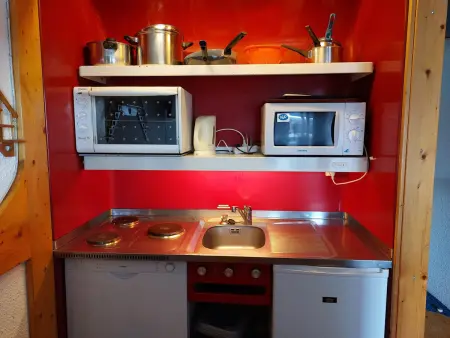 Appartement cosy 2 pièces pour 5 personnes, station Arc 1800, animaux admis - Photo 7