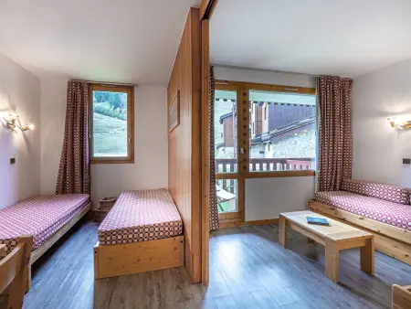 Studio ski-in/ski-out, balcon sud, cuisine équipée, 4 pers, animaux ok - Photo 3