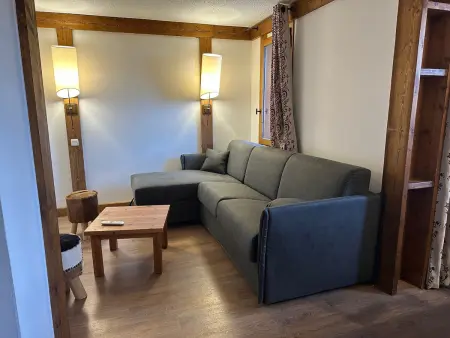 Appartement rénové proche centre, 2 chambres, 6 pers, balcon, casiers à skis - Photo 1